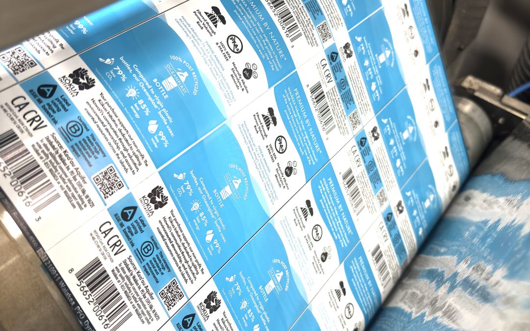 NextGen Label Group, In Partnership with Waiākea Hawaiian Volcanic Beverages, Living Ink Technologies and ACTEGA, Announces First Commercial Use of Algae Ink™ for UV Flexographic Labels 
