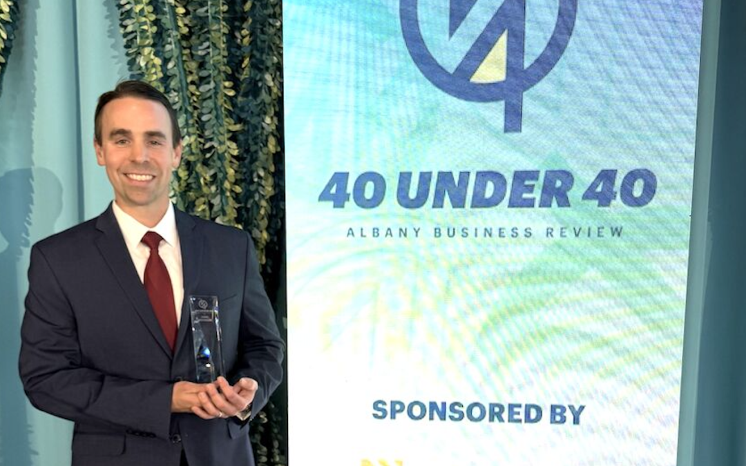 Dan Rosenbaum named “40 Under 40” by Albany Business Review